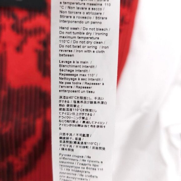 NWT ROBERTO CAVALLI Graphic Men's T-Shirt "Absent Future" Double Sided SMALL - Picture 8 of 8